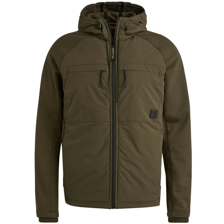 PME - Zip jacket terry nylon mix
